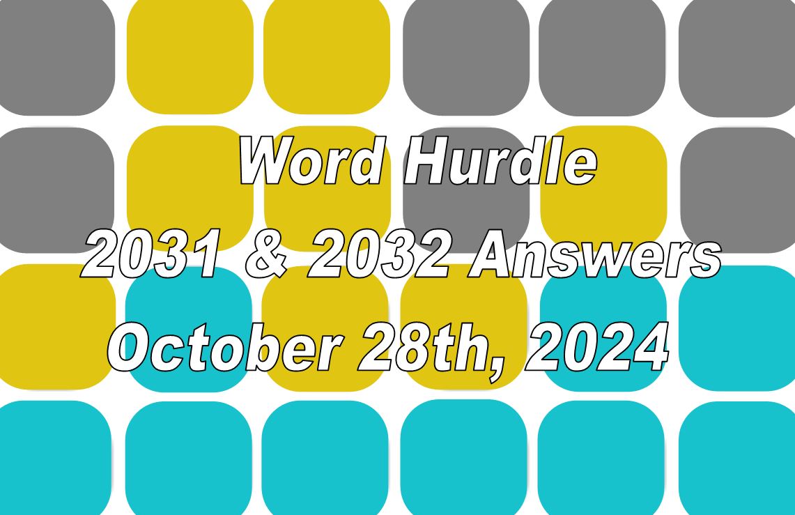 ‘Wordle’ Answer Today 1227 October 28th 2024 – Hints and Solution (10/28/24)