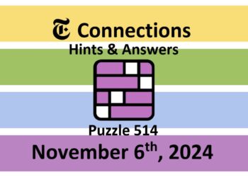 ‘Wordle’ Answer Today 1236 November 6th 2024 – Hints and Solution (11/6/24)
