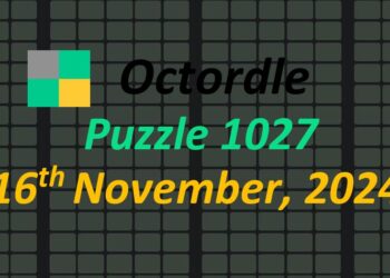 ‘Wordle’ Answer Today 1246 November 16th 2024 – Hints and Solution (11/16/24)