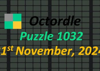 ‘Wordle’ Answer Today 1251 November 21st 2024 – Hints and Solution (11/21/24)