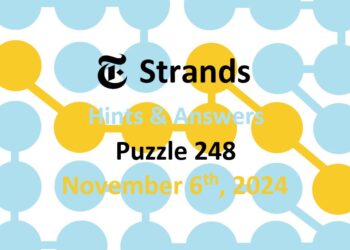 ‘Wordle’ Answer Today 1236 November 6th 2024 – Hints and Solution (11/6/24)