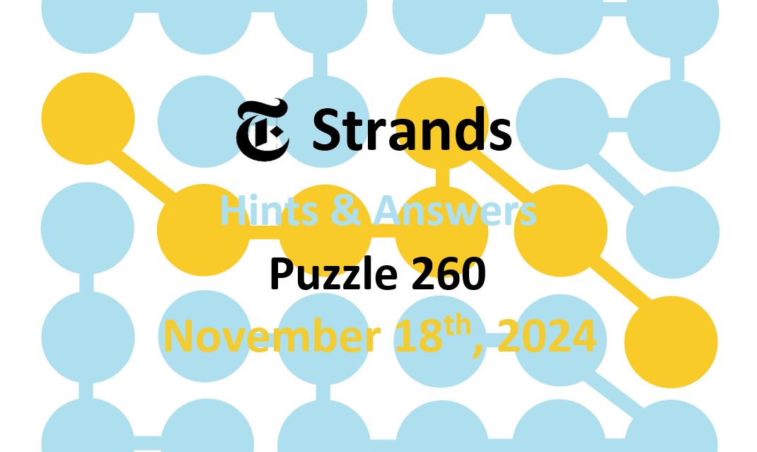 ‘Wordle’ Answer Today 1248 November 18th 2024 – Hints and Solution (11/18/24)