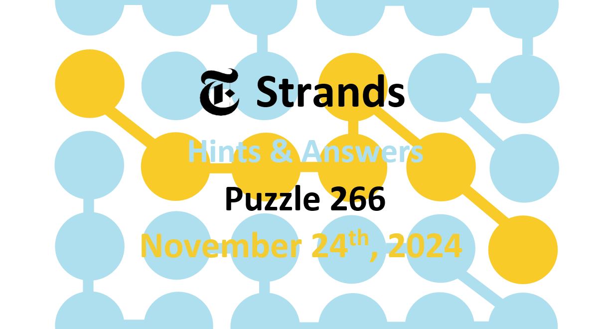 ‘Wordle’ Answer Today 1254 November 24th 2024 – Hints and Solution (11/24/24)