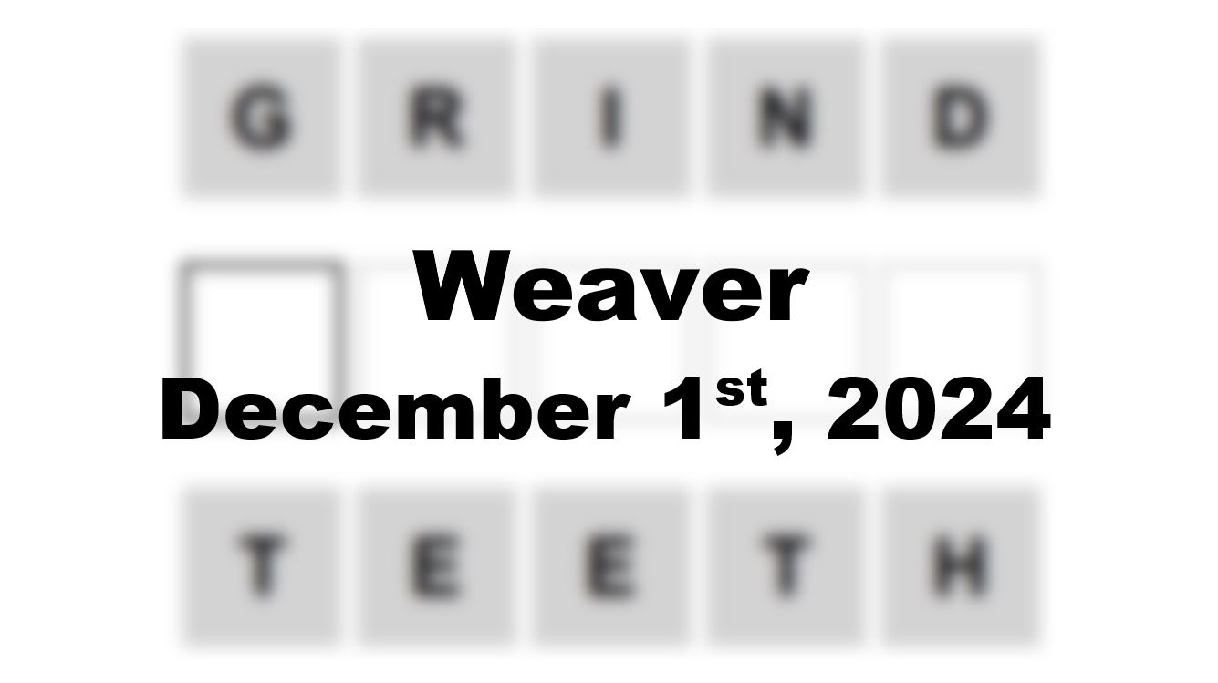 ‘Wordle’ Answer Today 1261 December 1st 2024 – Hints and Solution (12/1/24)