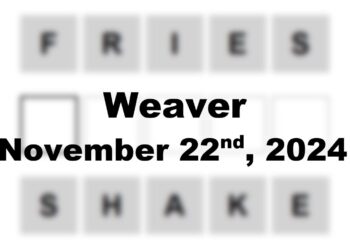 ‘Wordle’ Answer Today 1252 November 22nd 2024 – Hints and Solution (11/22/24)