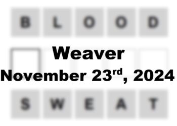 ‘Wordle’ Answer Today 1253 November 23rd 2024 – Hints and Solution (11/23/24)