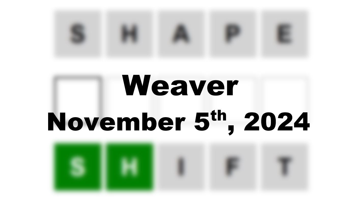 ‘Wordle’ Answer Today 1235 November 5th 2024 – Hints and Solution (11/5/24)