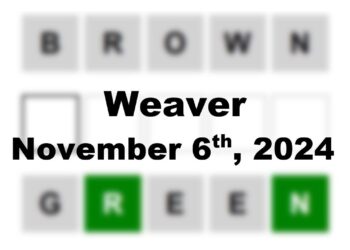 ‘Wordle’ Answer Today 1236 November 6th 2024 – Hints and Solution (11/6/24)