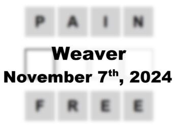 ‘Wordle’ Answer Today 1237 November 7th 2024 – Hints and Solution (11/7/24)