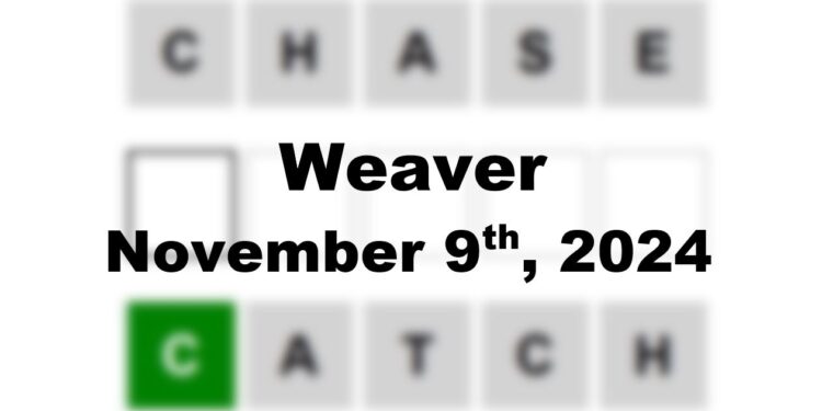 Daily Weaver Answers - 9th November 2024