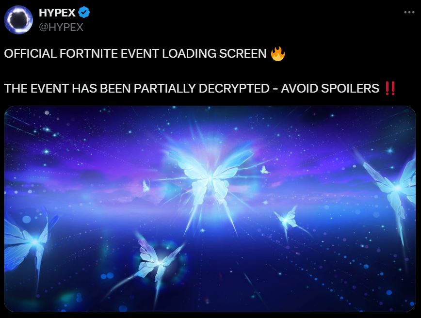 Fortnite Event Loading Screen