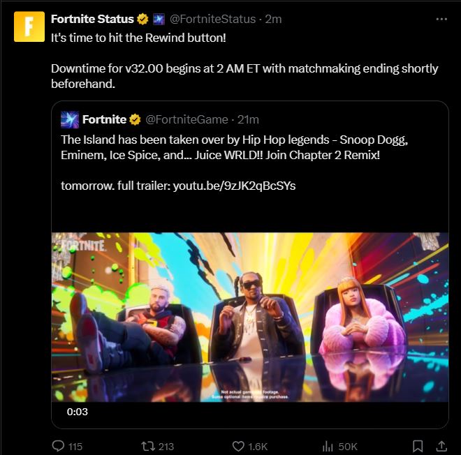 Fortnite Servers Down Today November 2 2024