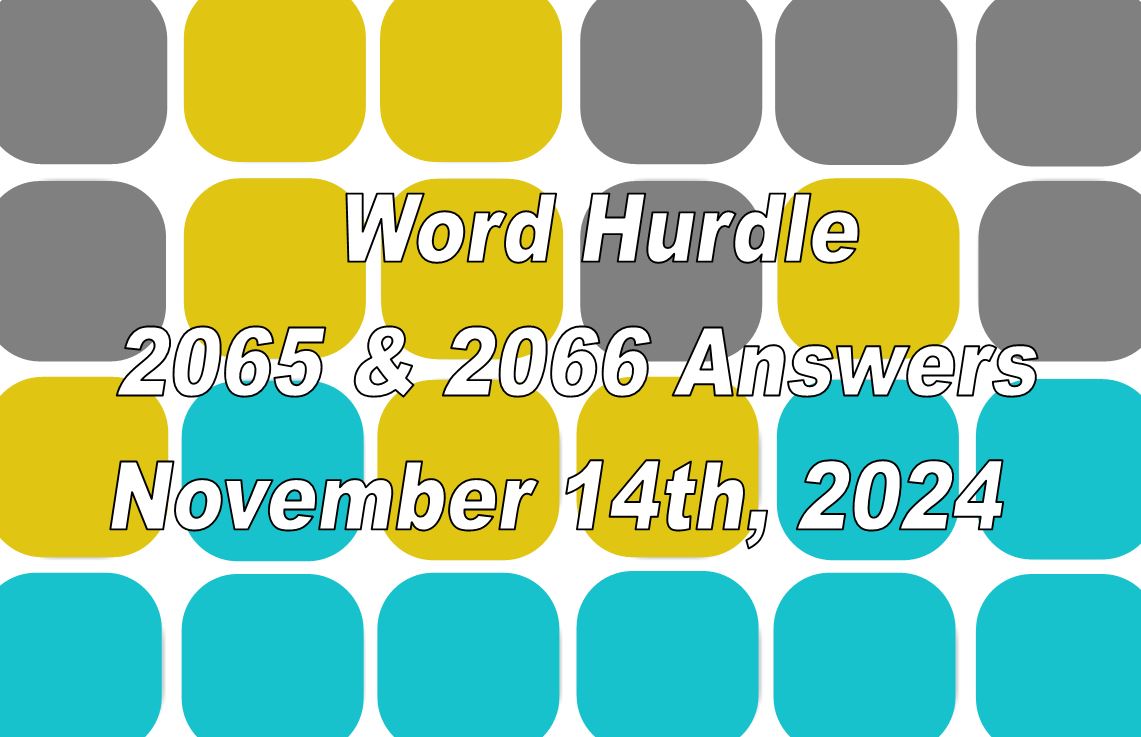 ‘Wordle’ Answer Today 1244 November 14th 2024 – Hints and Solution (11/14/24)