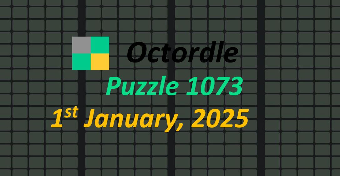 ‘Wordle’ Answer Today 1292 January 1st 2025 – Hints and Solution (1/1/25)