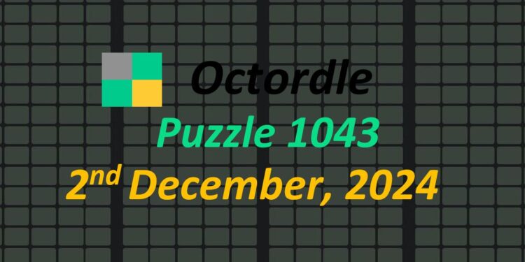 Daily Octordle 2nd December 2024 Answers Today 1043