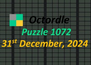 ‘Wordle’ Answer Today 1291 December 31st 2024 – Hints and Solution (12/31/24)