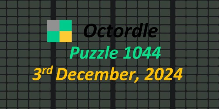 Daily Octordle 3rd December 2024 Answers Today 1044
