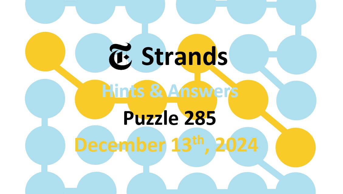 ‘Wordle’ Answer Today 1273 December 13th 2024 – Hints and Solution (12/13/24)