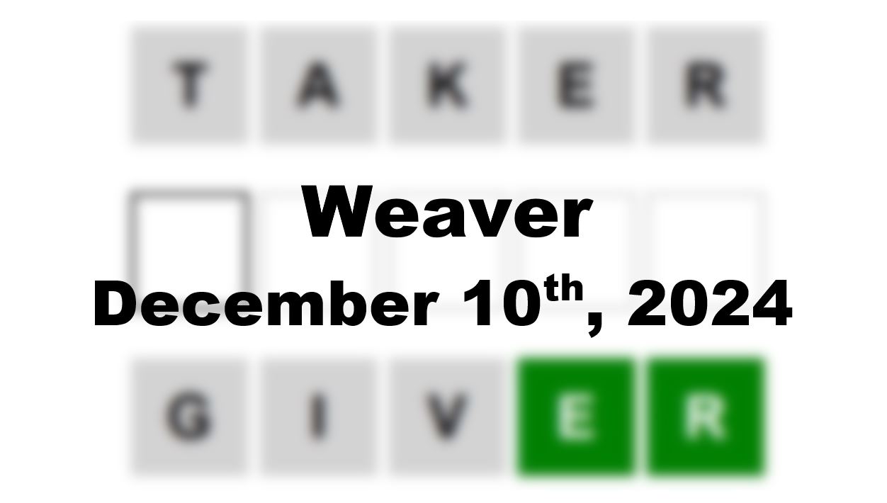 ‘Wordle’ Answer Today 1270 December 10th 2024 – Hints and Solution (12/10/24)