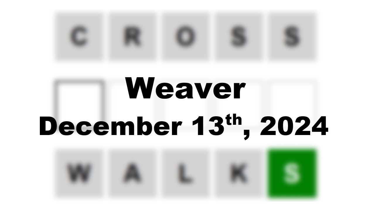 ‘Wordle’ Answer Today 1273 December 13th 2024 – Hints and Solution (12/13/24)