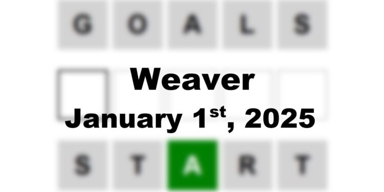 Daily Weaver Answers - 1st January 2025