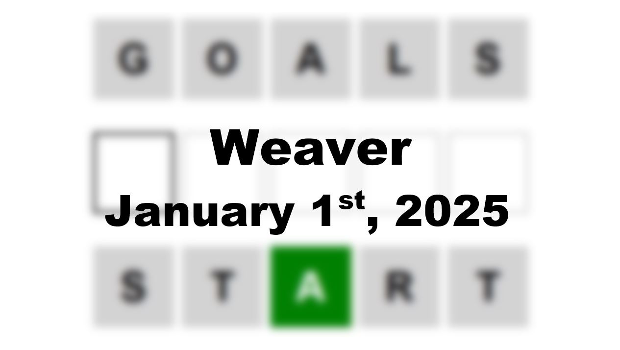 ‘Wordle’ Answer Today 1292 January 1st 2025 – Hints and Solution (1/1/25)