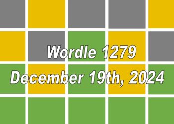 ‘Wordle’ Answer Today 1279 December 19th 2024 – Hints and Solution (12/19/24)
