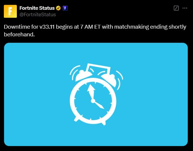 Fortnite Servers Downtime December 18 2024