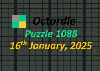 ‘Wordle’ Answer Today 1307 January 16th 2025 – Hints and Solution (1/16/25)