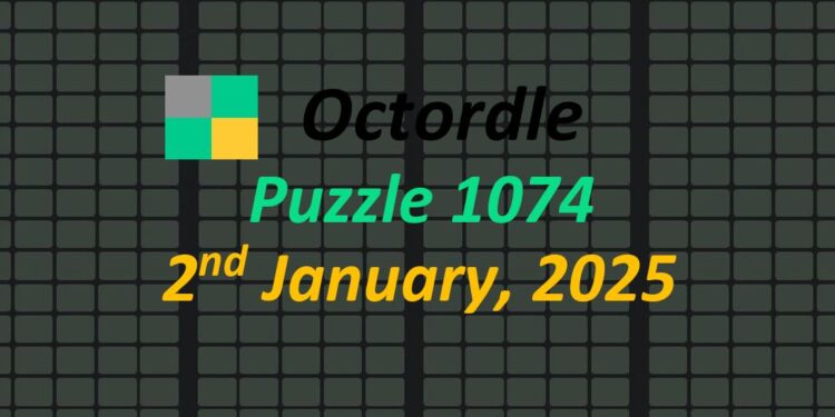 Daily Octordle 2nd January 2025 Answers Today 1074