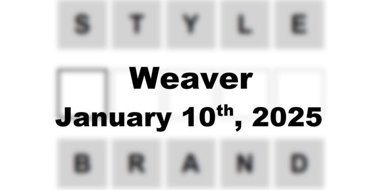 Daily Weaver Answers - 10th January 2025