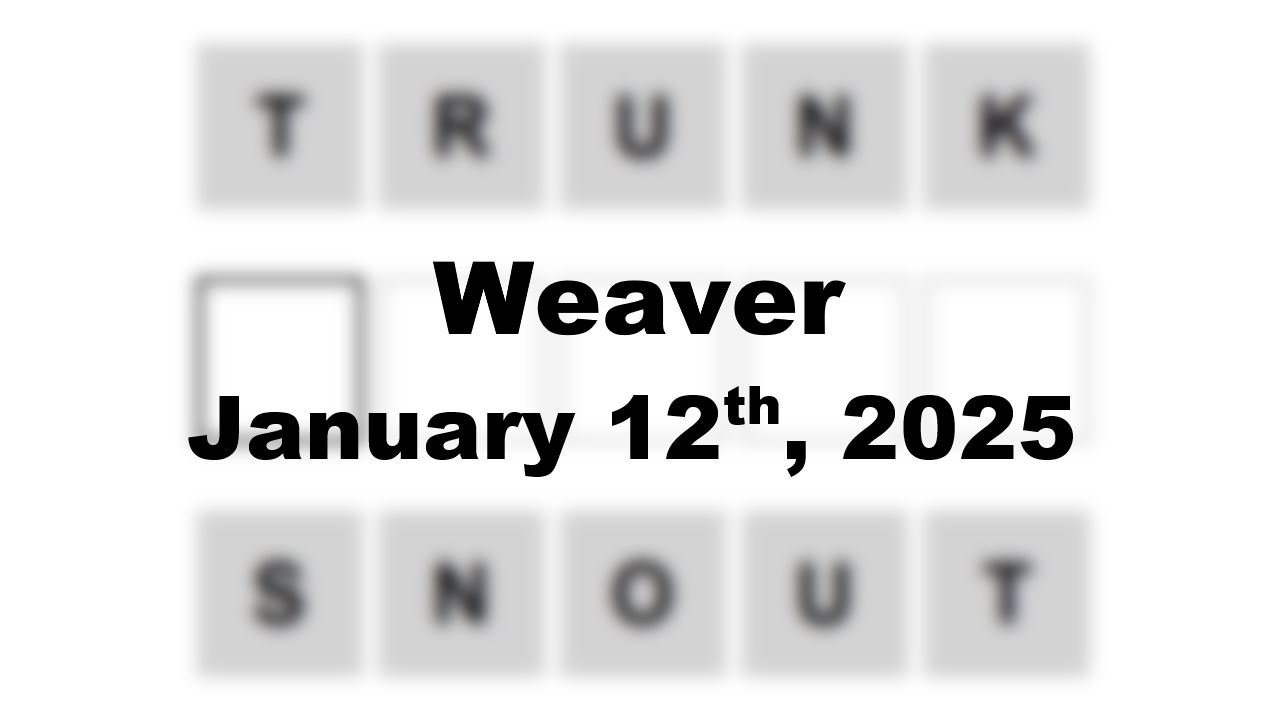 ‘Wordle’ Answer Today 1303 January 12th 2025 – Hints and Solution (1/12/25)