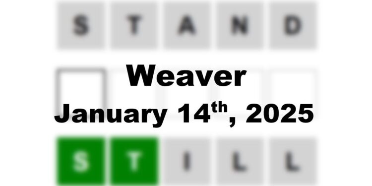 Daily Weaver Answers - 14th January 2025