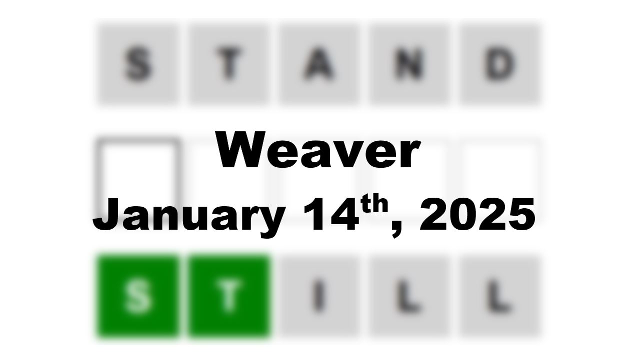 ‘Wordle’ Answer Today 1305 January 14th 2025 – Hints and Solution (1/14/25)