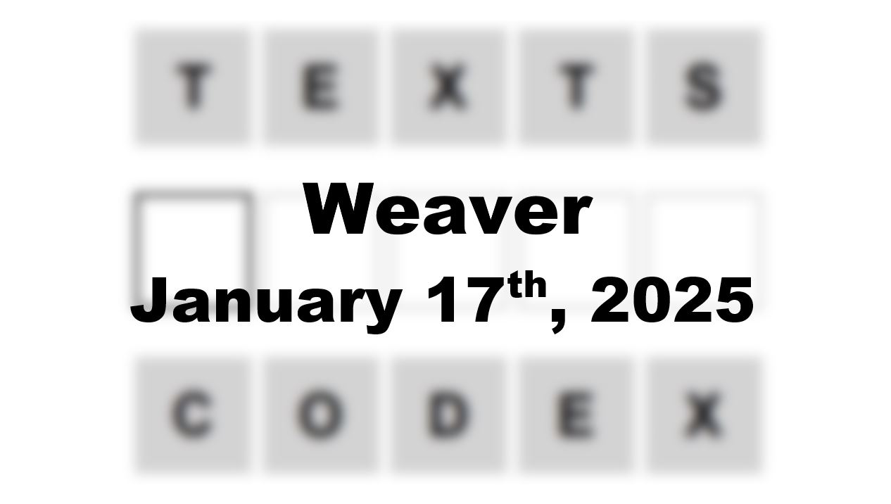 ‘Wordle’ Answer Today 1308 January 17th 2025 – Hints and Solution (1/17/25)