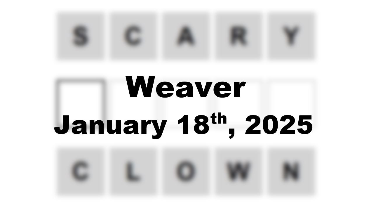 ‘Wordle’ Answer Today 1309 January 18th 2025 – Hints and Solution (1/18/25)