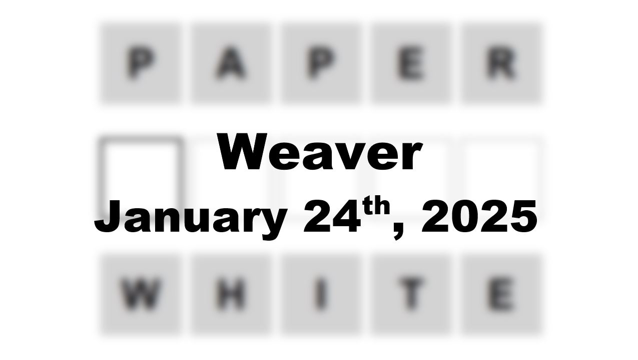‘Wordle’ Answer Today 1315 January 24th 2025 – Hints and Solution (1/24/25)