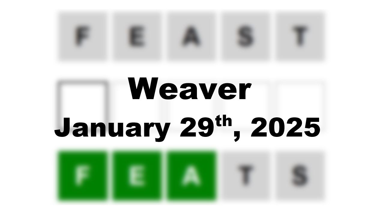 ‘Wordle’ Answer Today 1320 January 29th 2025 – Hints and Solution (1/29/25)