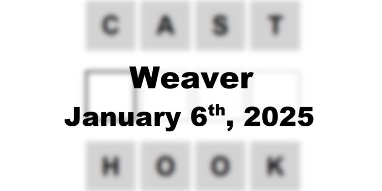 Daily Weaver Answers - 6th January 2025
