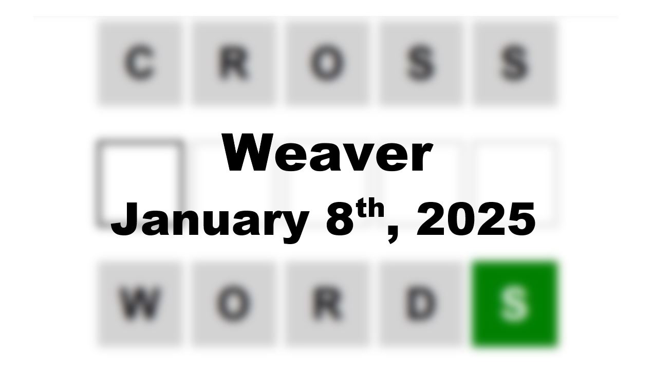 ‘Wordle’ Answer Today 1299 January 8th 2025 – Hints and Solution (1/8/25)