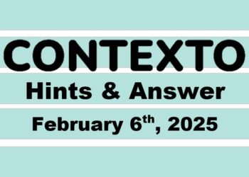 ‘Wordle’ Answer Today 1328 February 6th 2025 – Hints and Solution (2/6/25)