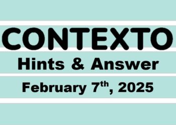 ‘Wordle’ Answer Today 1329 February 7th 2025 – Hints and Solution (2/7/25)