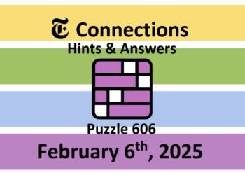 ‘Wordle’ Answer Today 1328 February 6th 2025 – Hints and Solution (2/6/25)