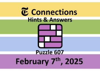 ‘Wordle’ Answer Today 1329 February 7th 2025 – Hints and Solution (2/7/25)