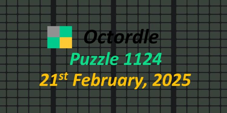 Daily Octordle 21st February 2025 Answers Today 1124