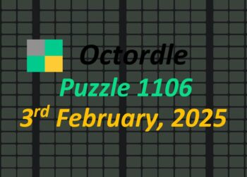 ‘Wordle’ Answer Today 1325 February 3rd 2025 – Hints and Solution (2/3/25)