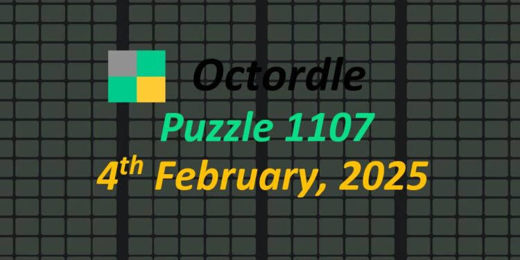 Daily Octordle 4th February 2025 Answers Today 1107