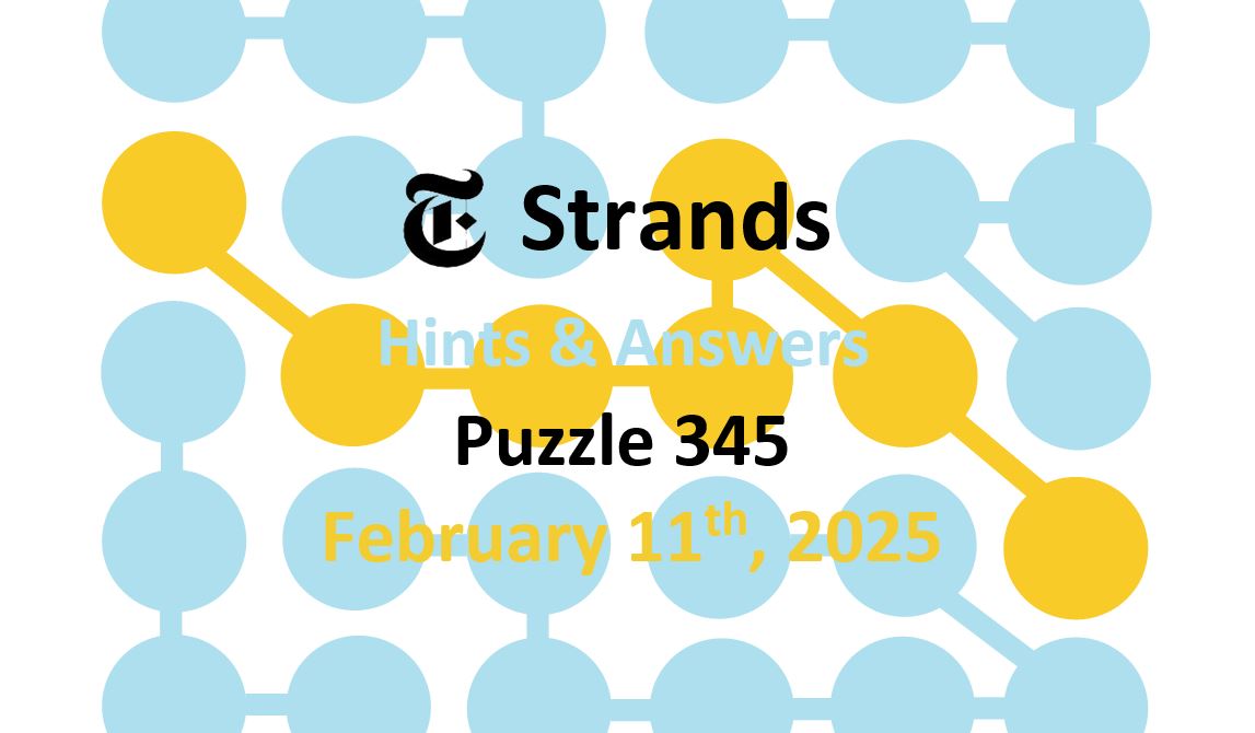 ‘Wordle’ Answer Today 1333 February 11th 2025 – Hints and Solution (2/11/25)