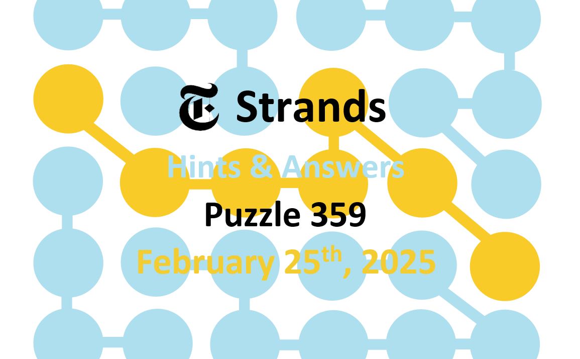 ‘Wordle’ Answer Today 1347 February 25th 2025 – Hints and Solution (2/25/25)