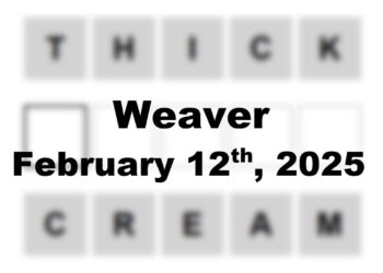 ‘Wordle’ Answer Today 1334 February 12th 2025 – Hints and Solution (2/12/25)